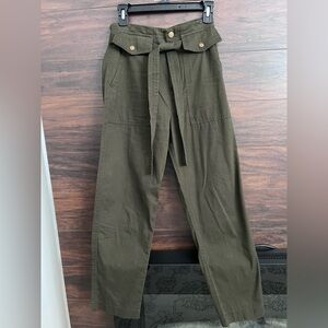 Banana Republic Dark Olive Cargo Pants